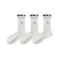 [3 Pack, 100% cotton Lightweight Breathable]3 Pack Raw White