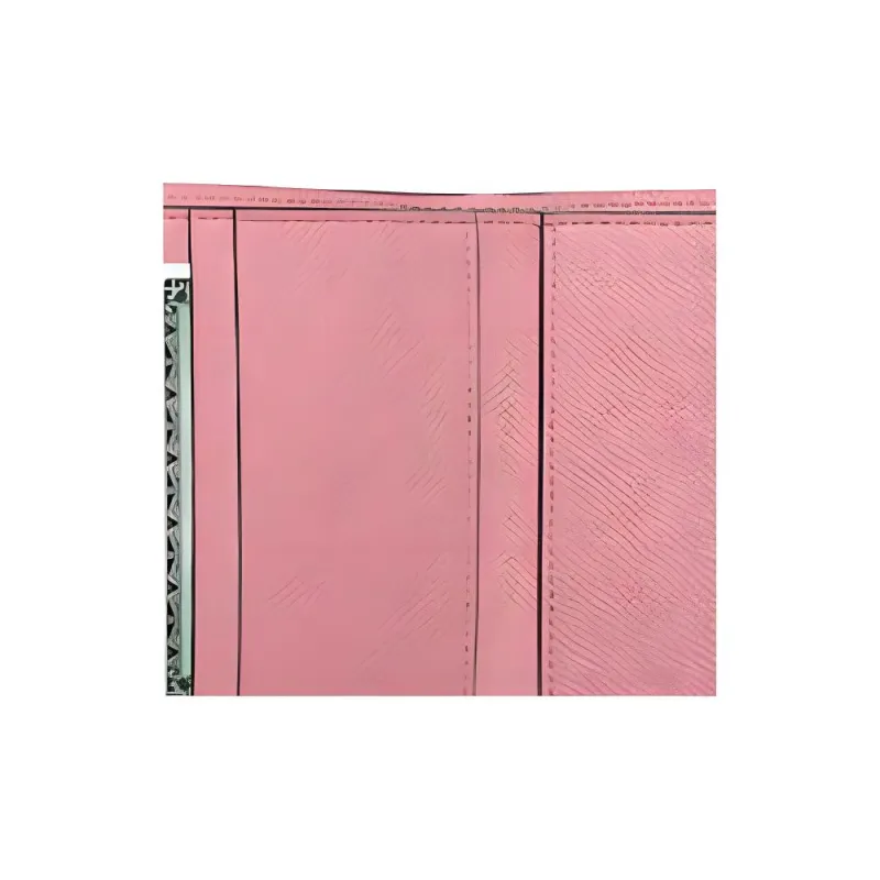 COACH Cross Grain Leather Card Holder, Coin Purse, Wallet Trumpets Women's Pure Pink-4