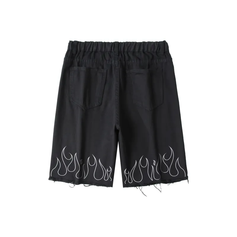 UPZCY Denim Shorts Unisex-3