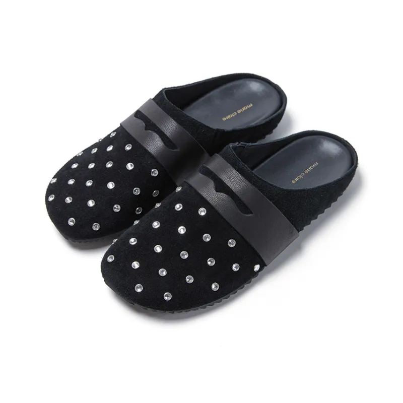 Marie Claire Rubber Sole Quiet Wrap toe Slippers Women's-1