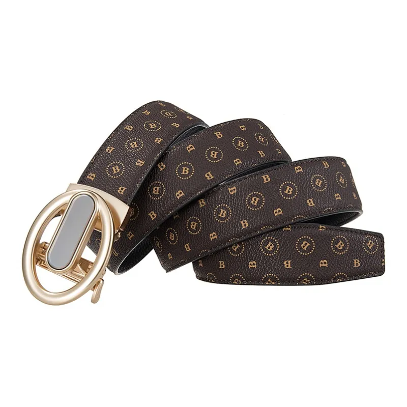 JONNY MOORE Alloy Leather Belts Men's 3.5-5