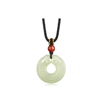 Di Su Xing Pendants Green Jade Women's