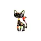 Black Face Cat Brooch