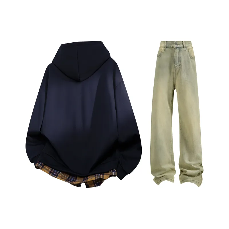 THREEAGAINTHR33 Sweatshirt Set Unisex-17