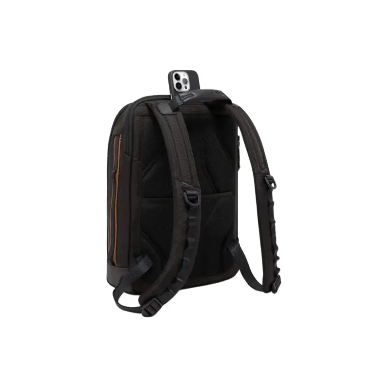 TUMI Fabric Backpack Men's Black & Brown-2