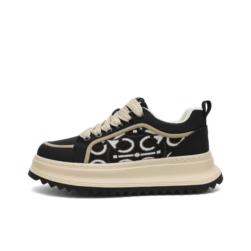 Boogie Bear Cushioning Anti Slip And Wear Resistant Support Balance Height Increasing Low Top Casual Shoes Men's