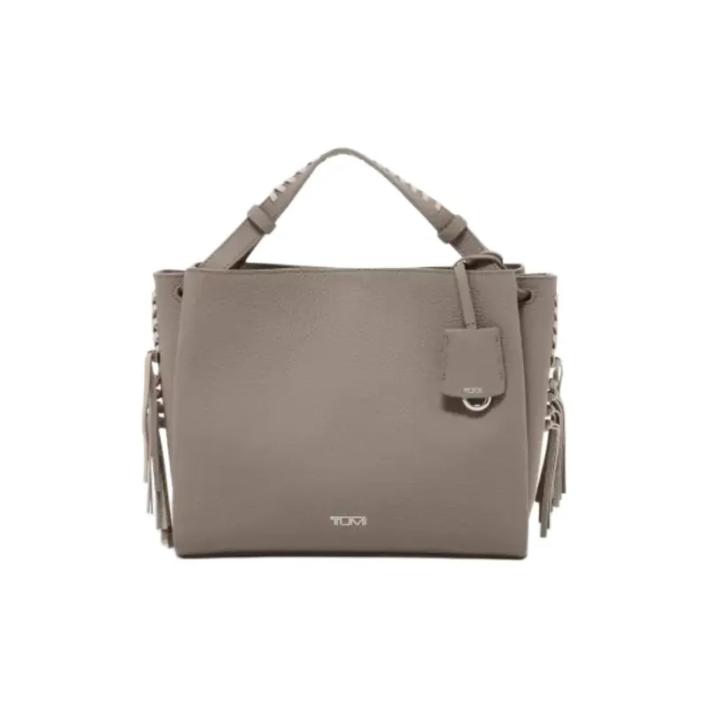 TUMI Leather One Shoulder Handbags Women's Taupe-1