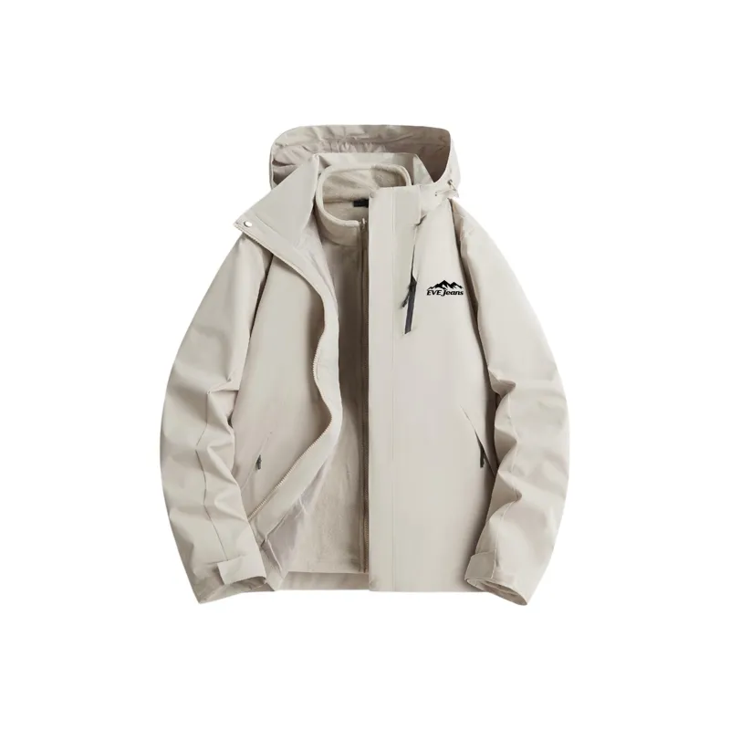 Yiwen Water Resistant Windproof Breathable Warm Windbreaker Jacket Unisex-8