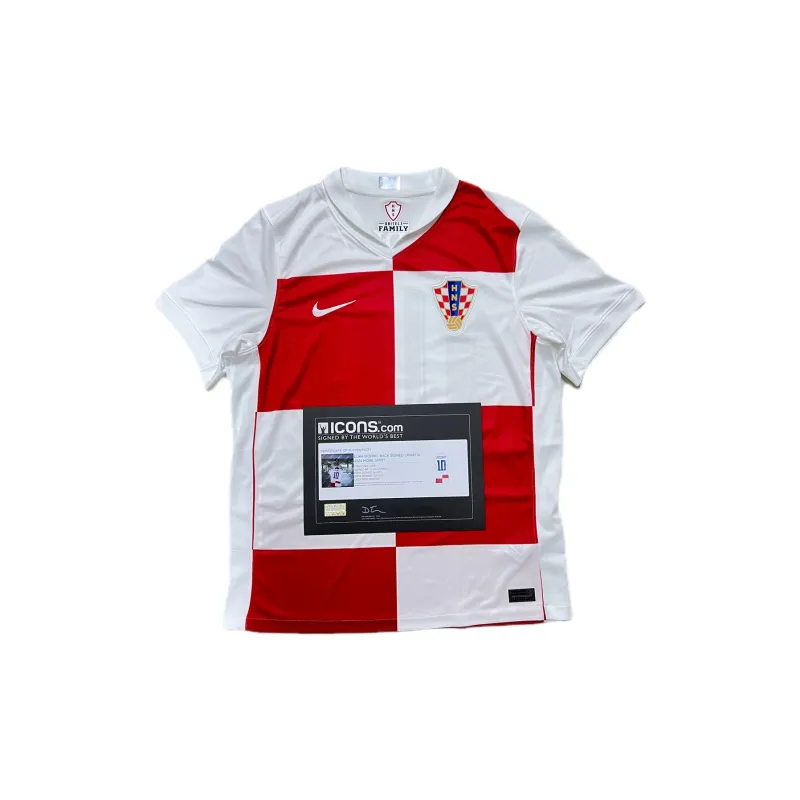 ICONS.com Croatia Jersey Includes Certification Certificate Not Framed Unisex-4