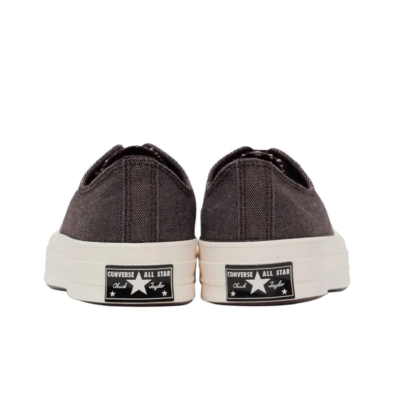Converse Chuck 70 Anti Slip Wear Resistant Low Top Canvas Shoes Unisex Burgundy-2