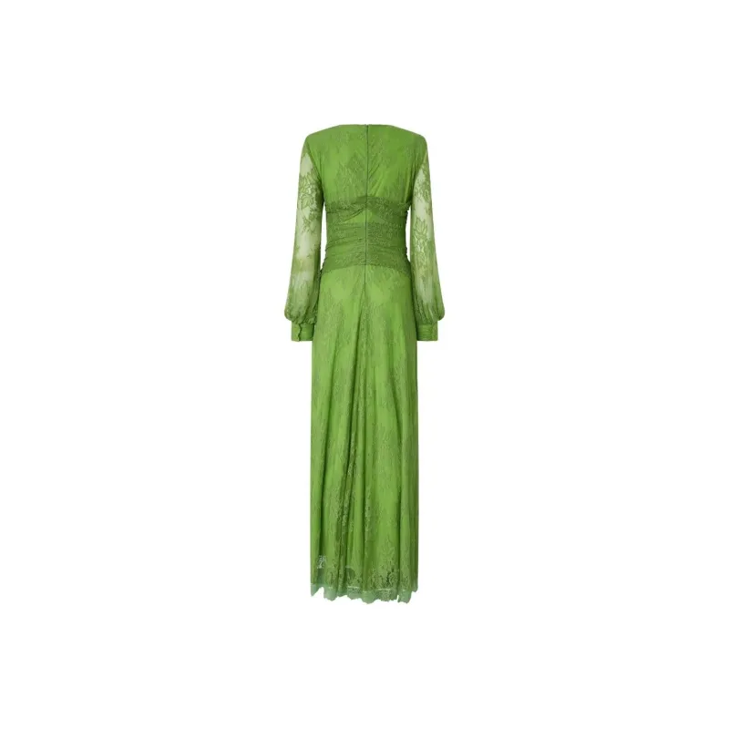 PINKO Lace panelled Gown-1