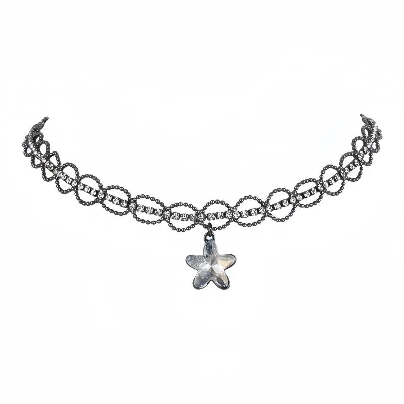 Lan Ying Artificial Crystal Necklaces Women's-3