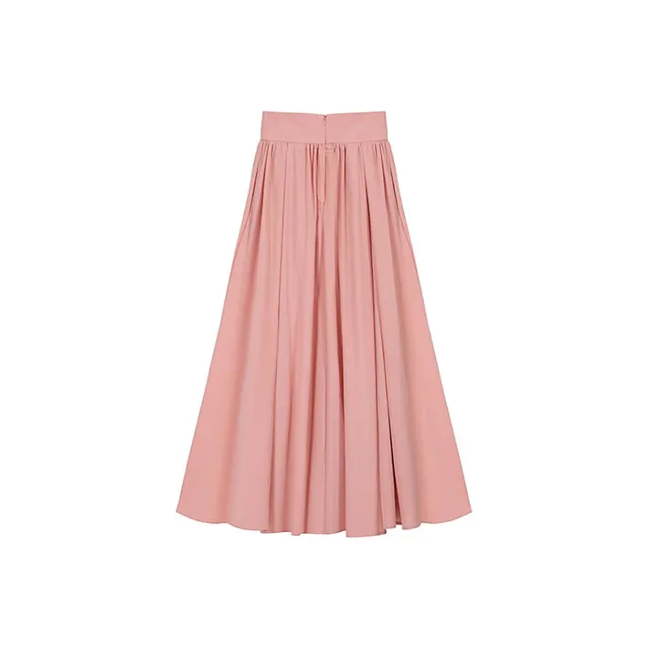 INCO VIBE Casual Long Skirt Women's Pink-1