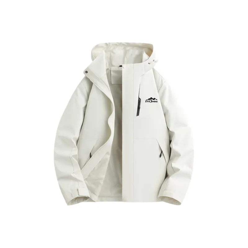 Yiwen Water Resistant Windproof Breathable Warm Windbreaker Jacket Unisex-33
