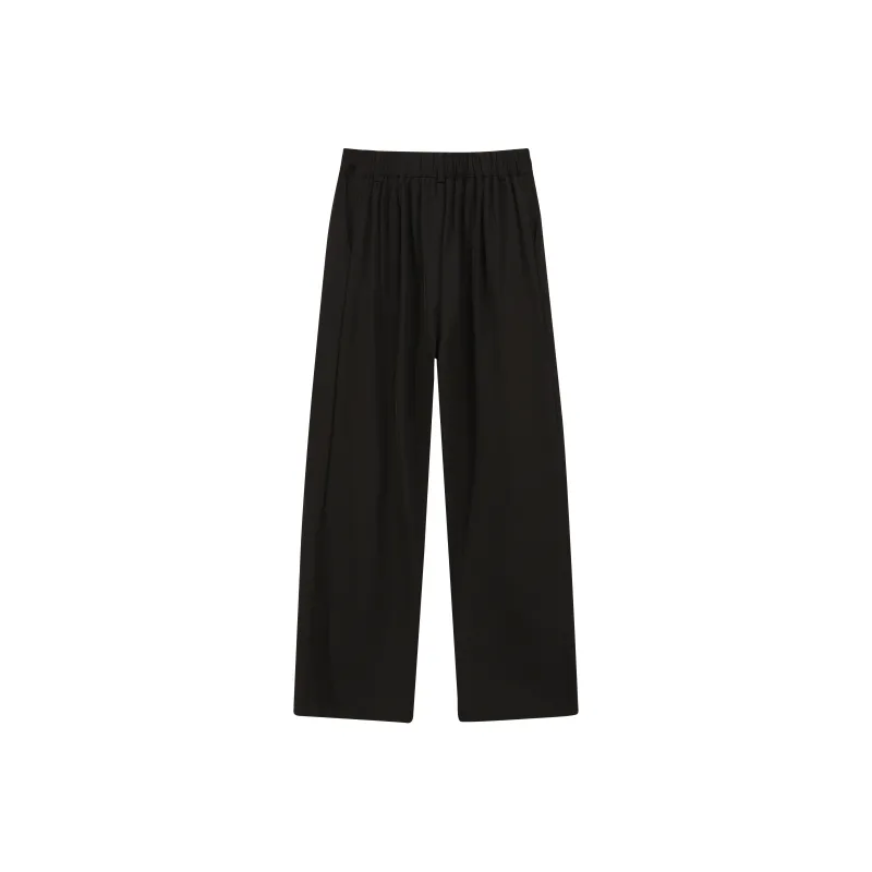 TEN MIRO Casual Pants Unisex Black-1