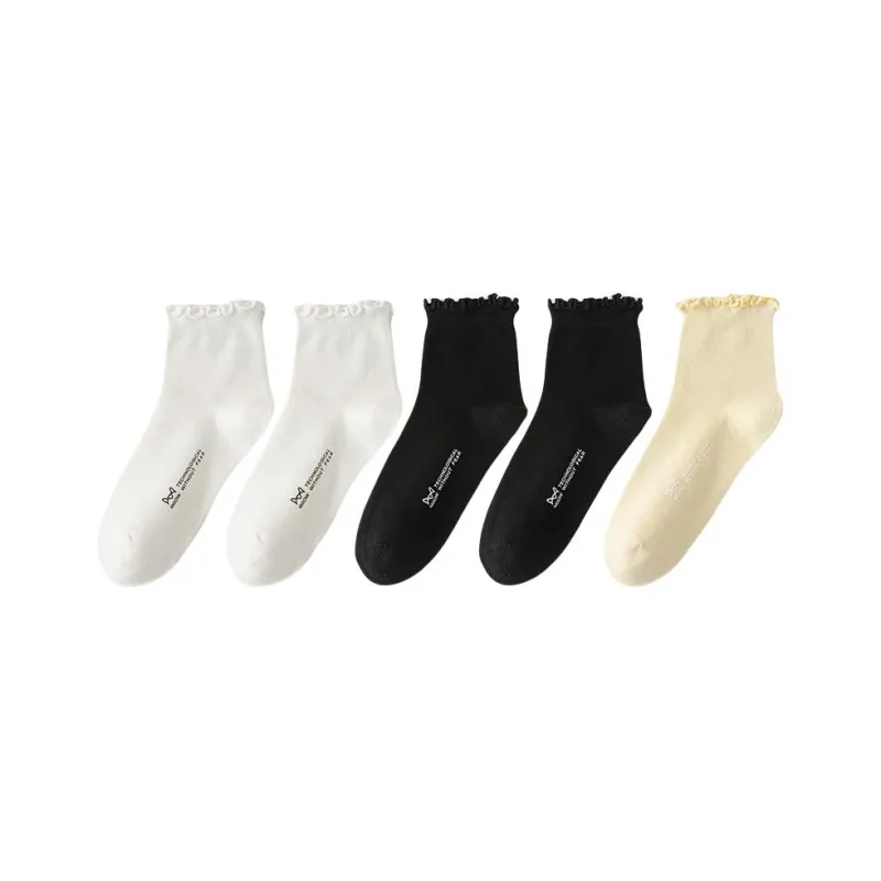 MIIOW Ankle Socks Women's 5 Pack-24