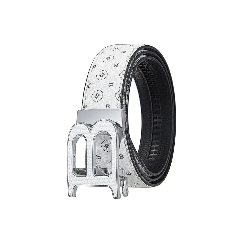 JONNY MOORE Top Grain Cow Leather Belts Men's 3.5cm-9