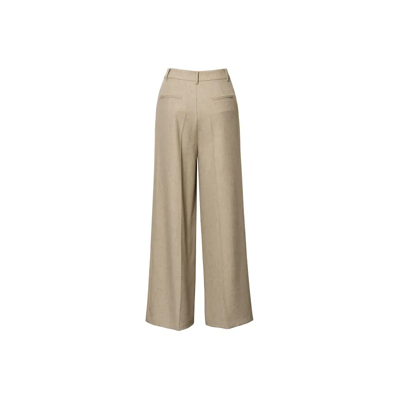ROEYSHOUSE Casual Pants Women's Light Khaki-1