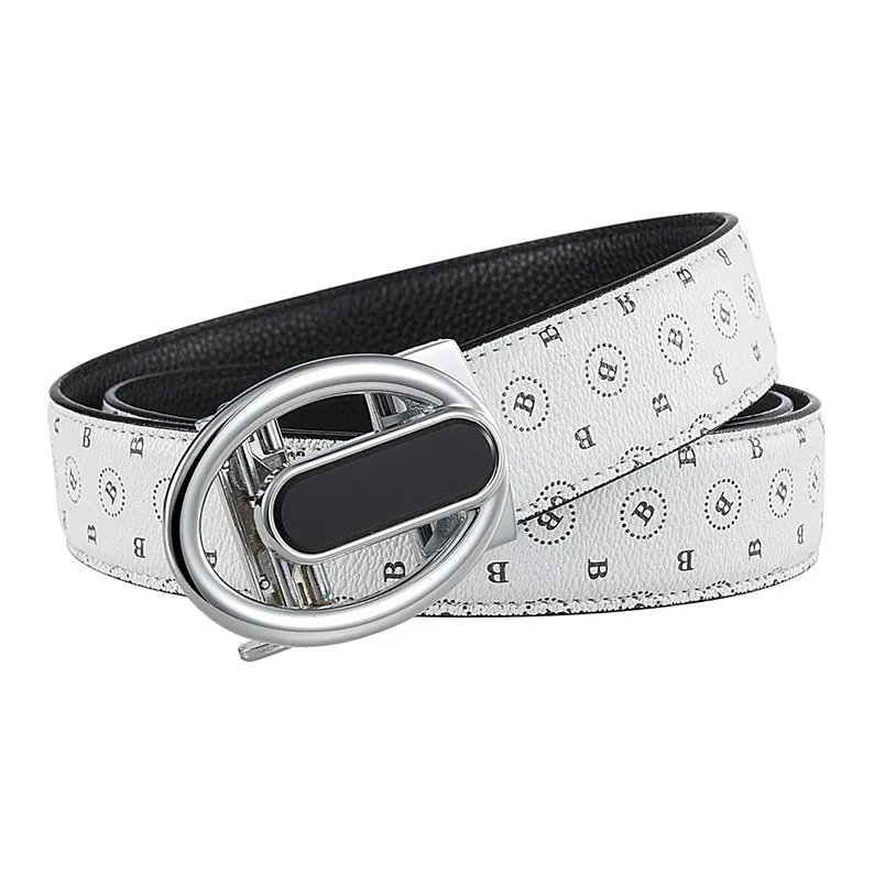 JONNY MOORE Alloy Leather Belts Men's 3.5-7