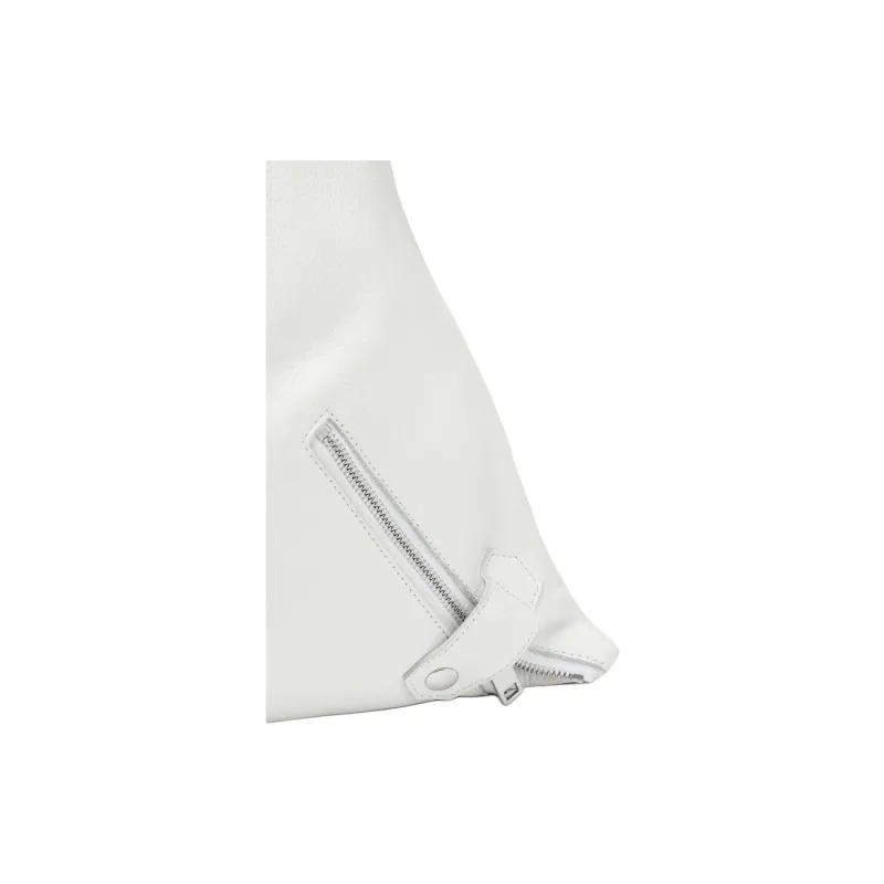MM6 Maison Margiela Line Handbag, Shoulder Bag Medium Size Women's White-2
