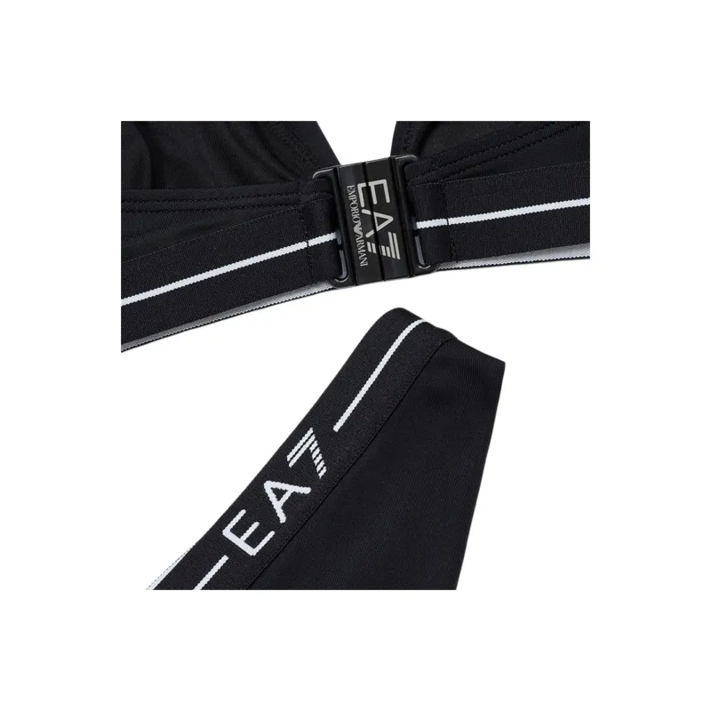 EMPORIO ARMANI EA7 SS25 Bikini Women's Black-1