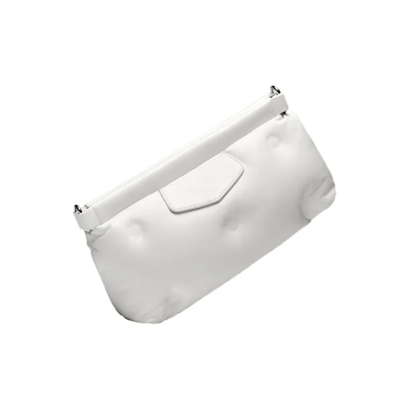 Maison Margiela Leather Clutch Mini Women's White-2