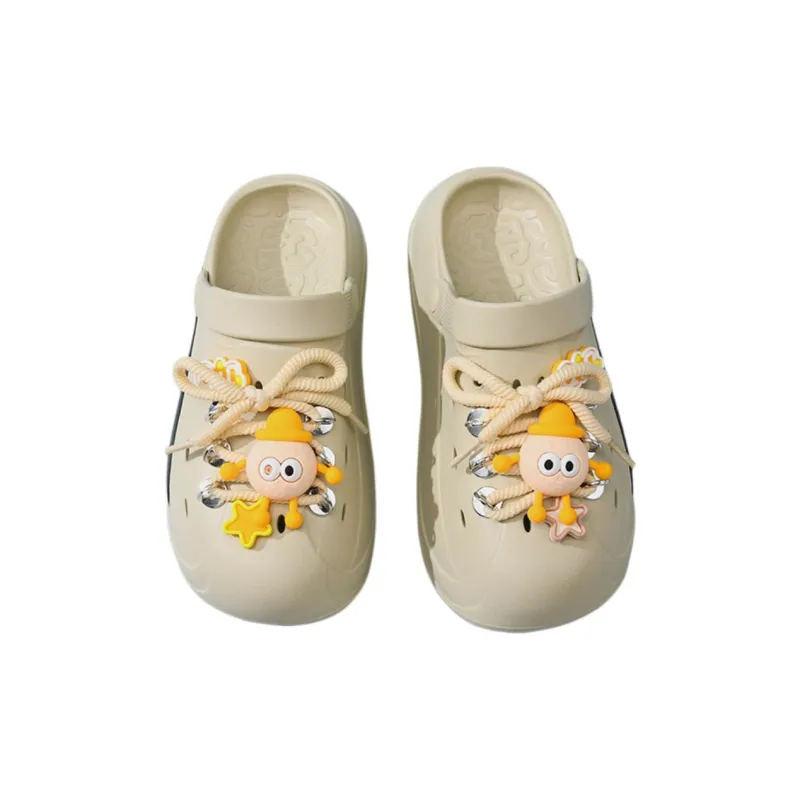 Yamada Hyakuju Home Slippers White, Black, Beige-14