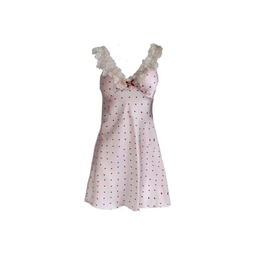 MIIOW Nightgown Women's Heart Pink