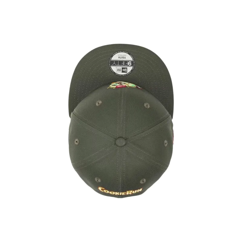New Era Cotton Baseball Caps Kids' Green-4