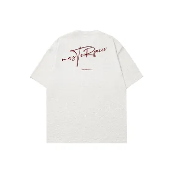 Warrior Huichao Riding The Wind Collection T Shirt Unisex White Gray