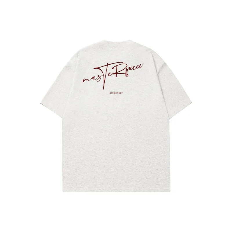 Warrior Huichao Riding The Wind Collection T Shirt Unisex White Gray-0
