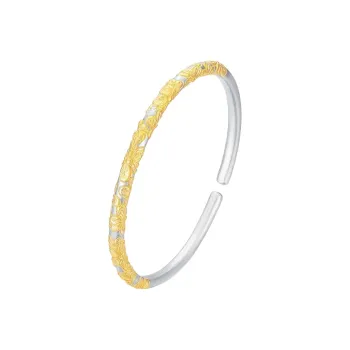 AKAK Sterling Silver Bangles Unisex