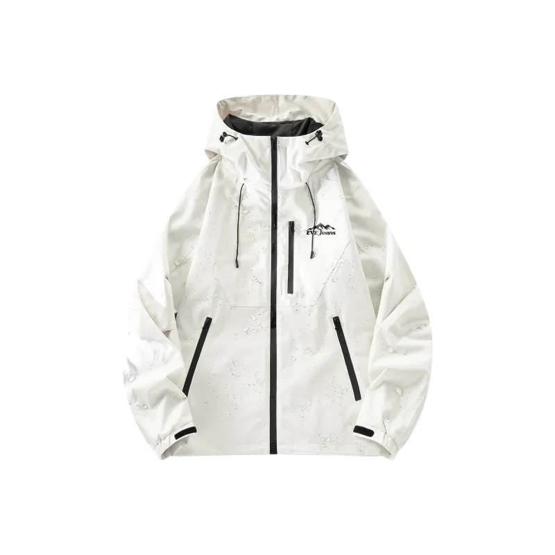 Yiwen Water Resistant Windproof Breathable Warm Windbreaker Jacket Unisex-15