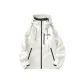 Ivory White[Single Windbreaker Jacket]