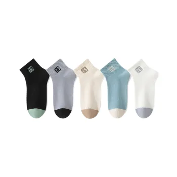 Cotton Gene Ankle Socks Men's 5 Pack