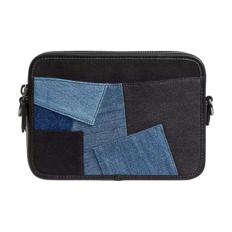 COACH Charter Denim Crossbody Bag, Shoulder Bag Medium Size Men's Multicolor-2