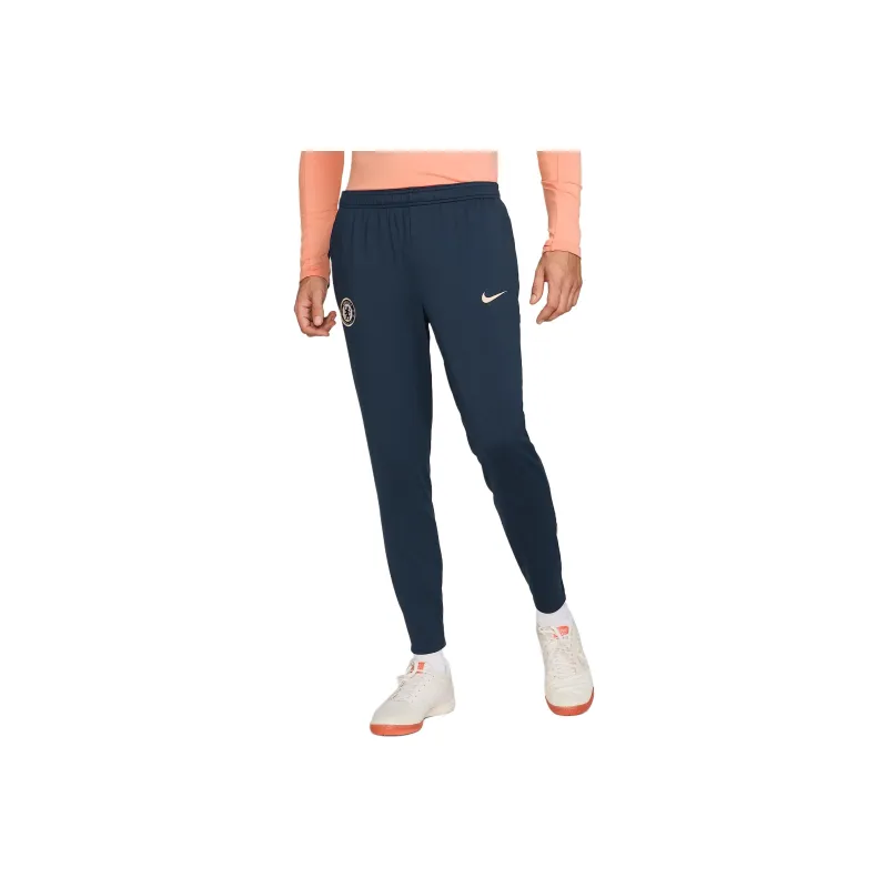Nike Chelsea FCDri Fit Knitted Sports Pants Men's Obsidian/Apricot Agate/Guava Ice-0