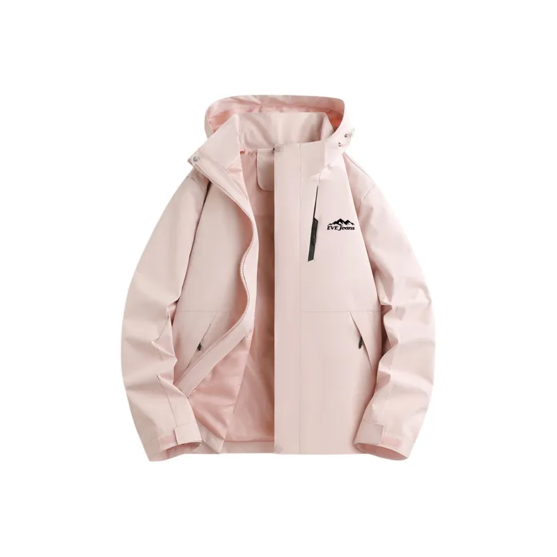 Yiwen Water Resistant Windproof Breathable Warm Windbreaker Jacket Unisex-19