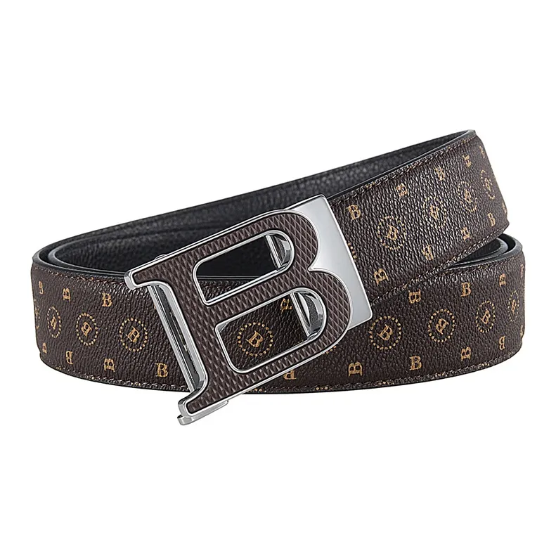 JONNY MOORE Top Grain Cow Leather Belts Men's 3.5cm-8