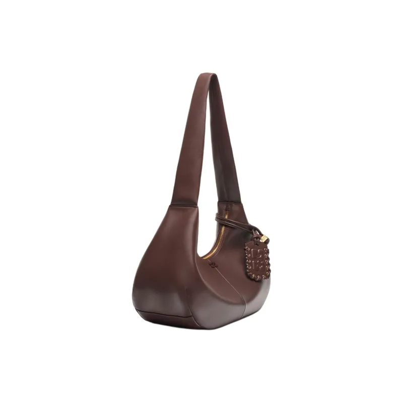 GANNI Medium Logo debossed Shoulder Bag-1