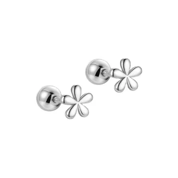 SHARK BABY S925 Silver Stud Earrings Women's