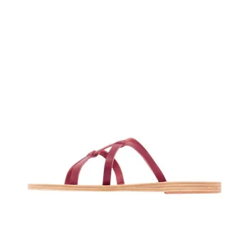 ANCIENT GREEK SANDALS Slide Slippers Women's Red