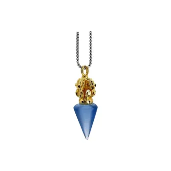 Mountains And Jade Seas Colored Glaze Jade Necklaces Unisex