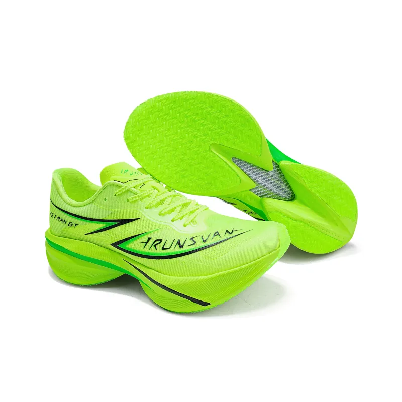 IRUNSVAN Low Top Running Shoes Unisex Aurora Green Gentleman Black-6