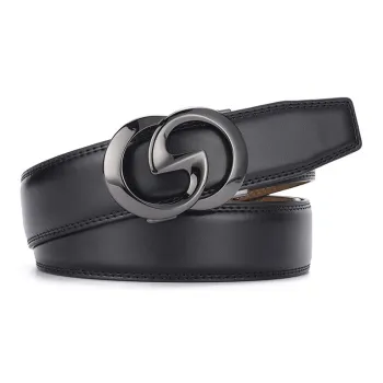 JONNY MOORE Cow Leather Belts Men's 3.5cm