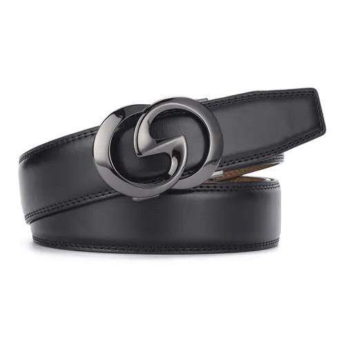 JONNY MOORE Cow Leather Belts Men's 3.5cm
