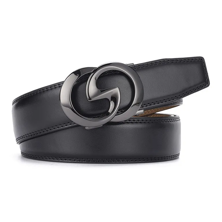 JONNY MOORE Cow Leather Belts Men's 3.5cm-0