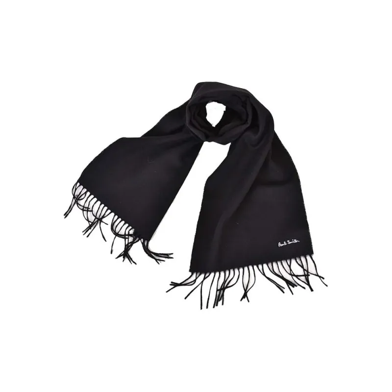Paul Smith Knit Scarves Men's Black-2