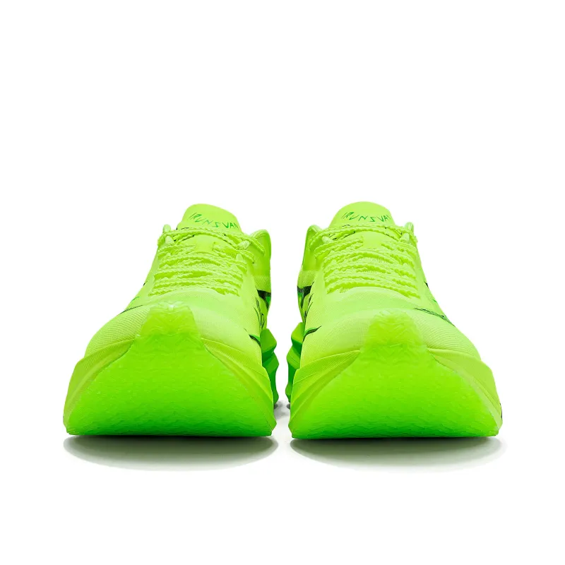 IRUNSVAN Low Top Running Shoes Unisex Aurora Green Gentleman Black-4