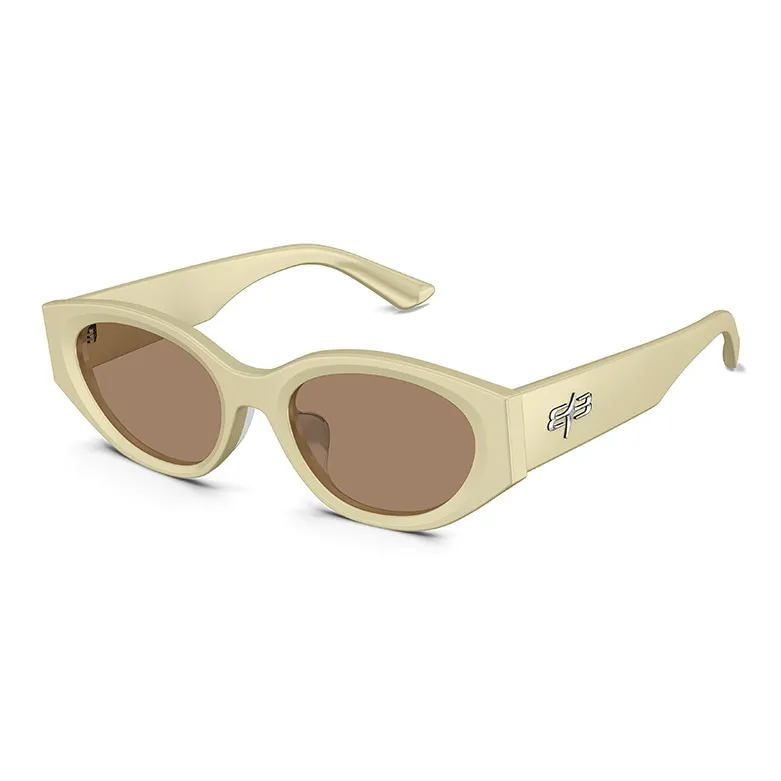MOLSION Plate Frame Cat Eye Sunglasses Unisex-26